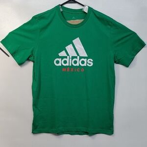 Adidas Green Short Sleeve Tee